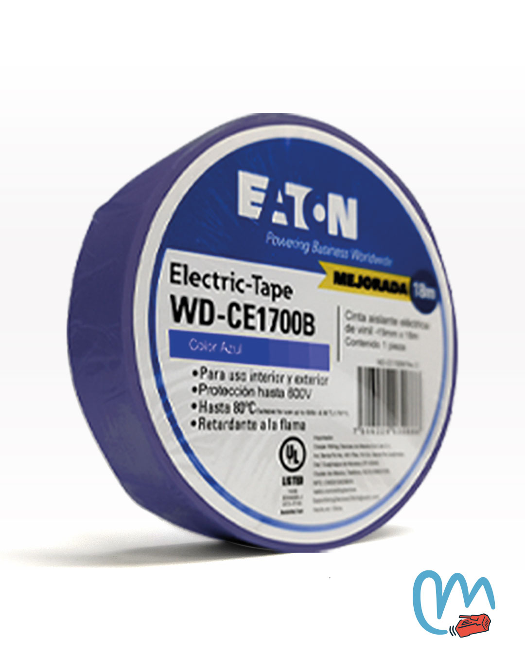 CINTA AISLANTE WD-CE 1700 USO COMERCIAL Y RESIDENCIAL - Imagen 3