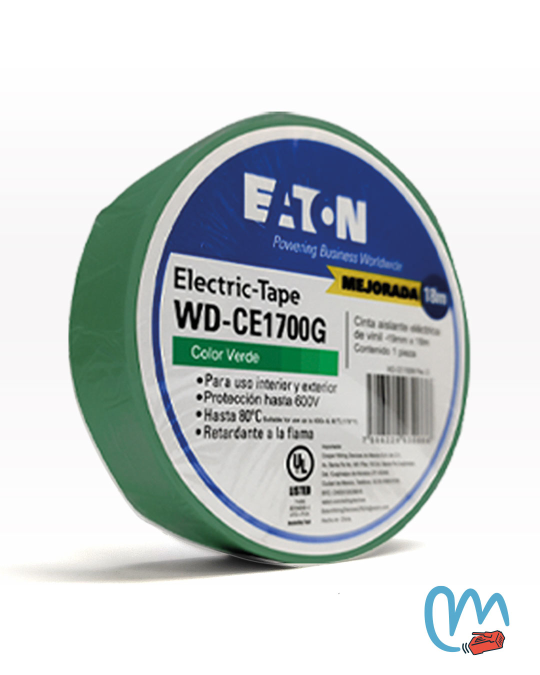 CINTA AISLANTE WD-CE 1700 USO COMERCIAL Y RESIDENCIAL - Imagen 4