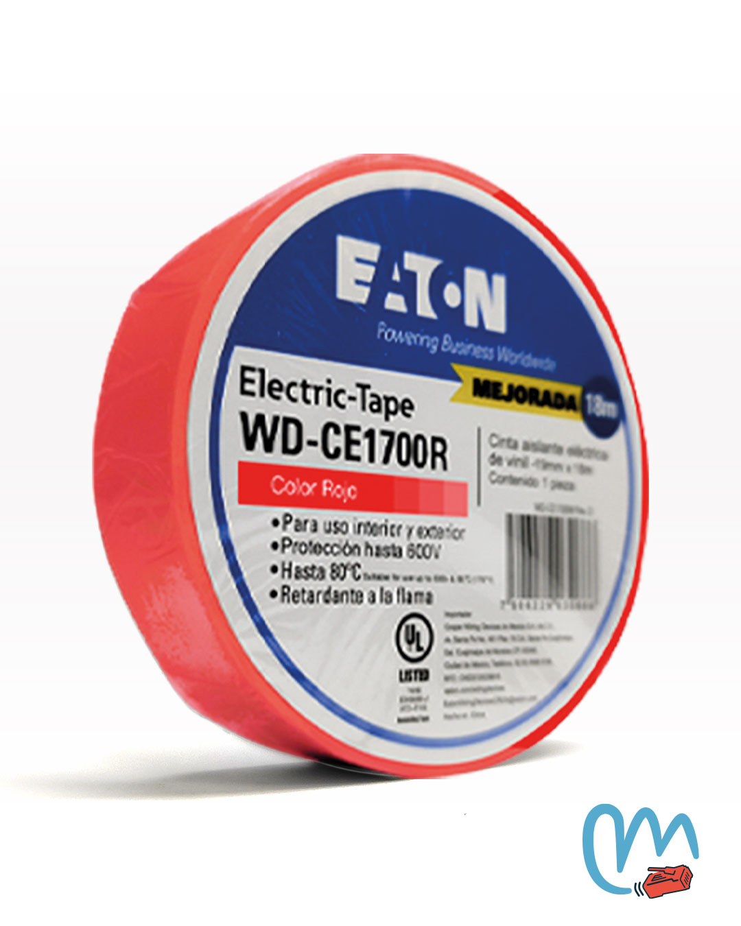CINTA AISLANTE WD-CE 1700 USO COMERCIAL Y RESIDENCIAL - Imagen 6