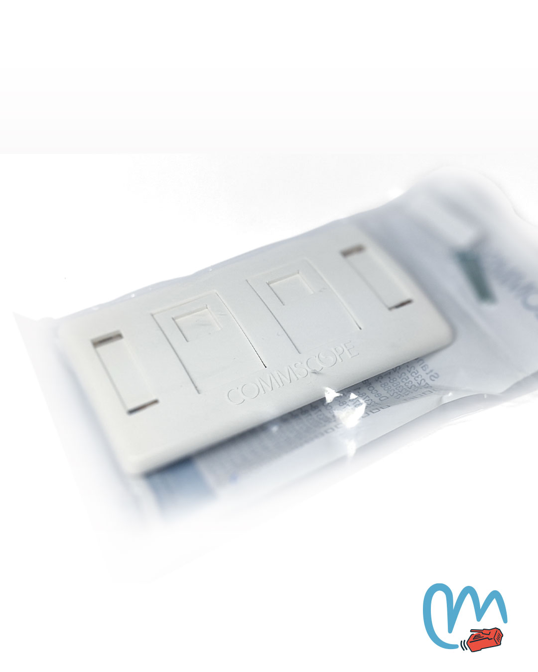 FACEPLATE FRONTAL DE 2 PUESTOS